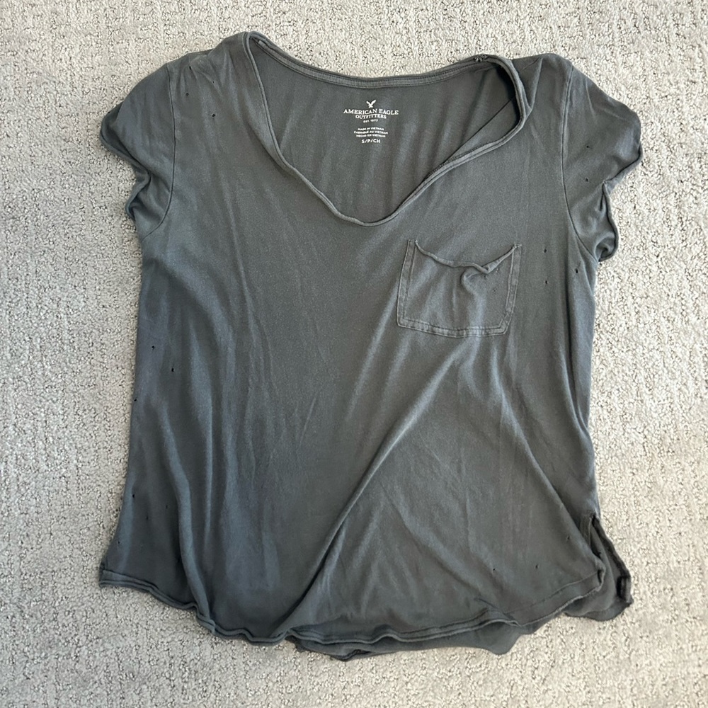 American Eagle Pocket T-shirt
